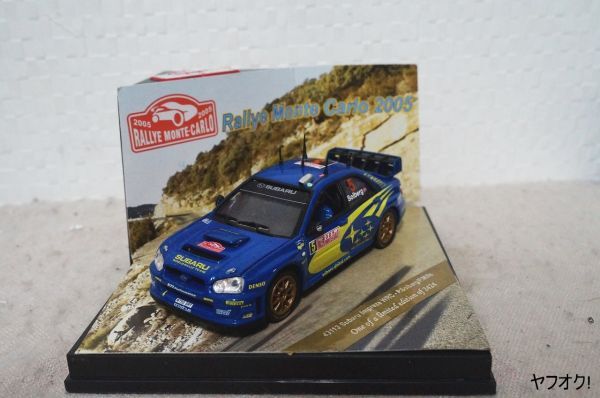 VITESSE スバル インプレッサ WRC P.Solberg/P.Mills 1/43 ミニカー GDB拍卖