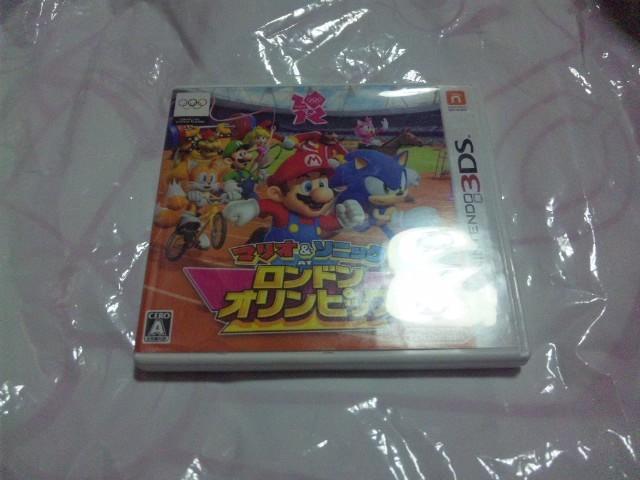 【3DS】マリオ&ソニック AT ロンドンオリンピック拍卖