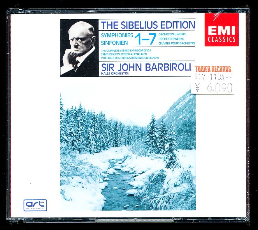 未開封新品 5CD EMI ジョン・バルビローリ/John Barbirolli - シベリウス:交響曲全集 a9nB00003ZKRM拍卖