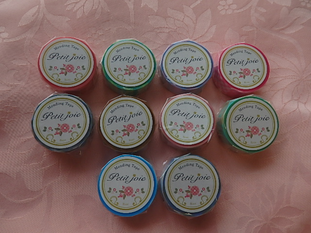 Petit Joie プチジョア★ メンディングテープ10個まとめて♪ ニチバン拍卖