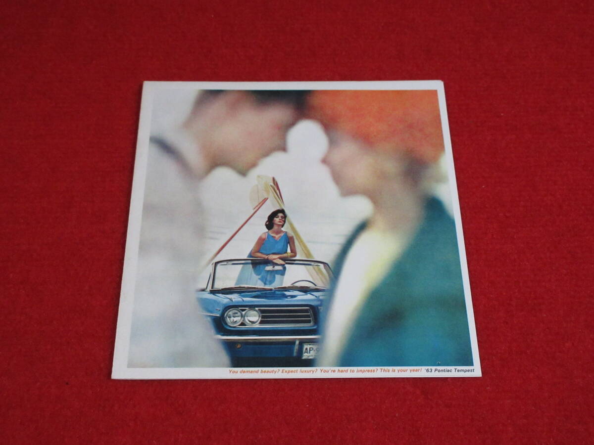 ♪ GM PONTIAC TEMPEST 1963 昭和38 カタログ ♪拍卖