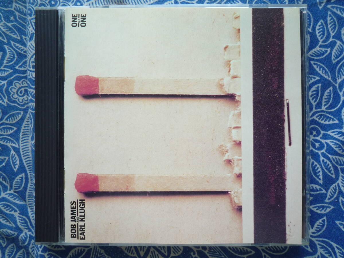 ◇ボブ・ジェームス&アール・クルー / ワン・オン・ワン ※盤面きれいです。 ☆79年発表♪第23回グラミー受賞拍卖