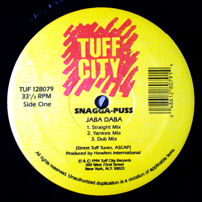 【レゲエ/Dancehall 12inch】Snagga Puss『Jaba Daba / You Mek Clothes』拍卖