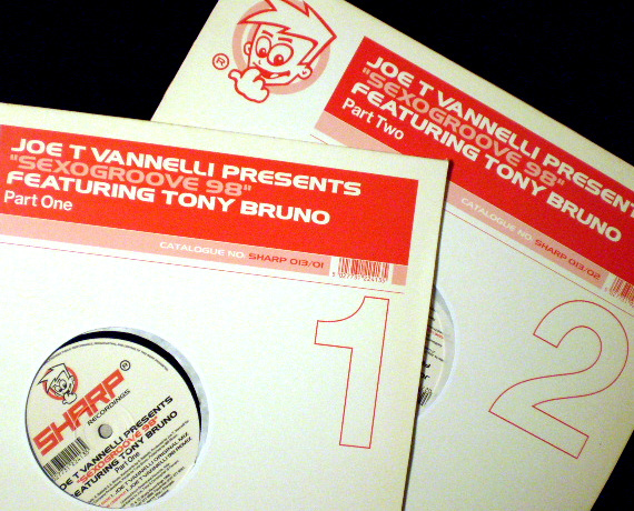 【House2枚セット】Joe T. Vannelli Featuring Tony Bruno『Sexogroove 98』Part One & Two /The Sharp Boys/Alan Thompson remix拍卖