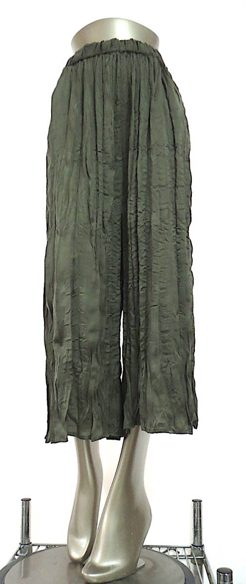 二点以上で送料無料! PEACH JOHN ピーチジョン  ワイド パンツ レディース M/L ボトムス カーキ拍卖