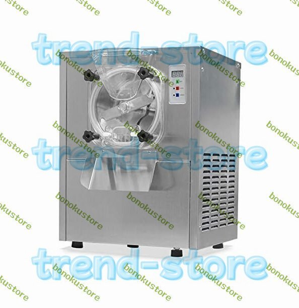 商業のカウンタートップハードアイスクリームマシン、デスクトップジェラートハードアイスクリームメーカー、アイスクリームマシン拍卖