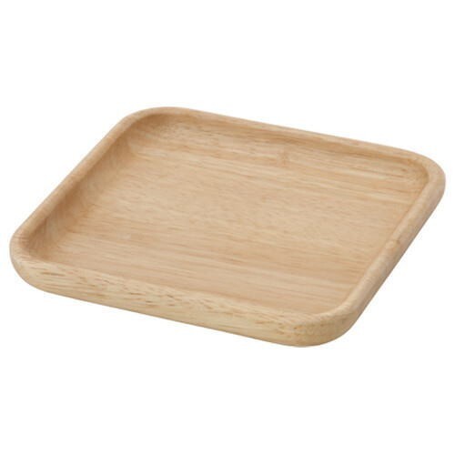 木製ランチプレート スクエアディッシュ幅15×奥行15cm Sサイズ ボヌールfuji96219拍卖