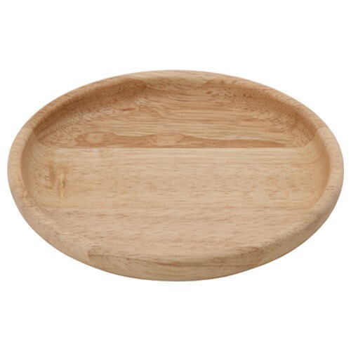 木製ランチプレート ラウンドディッシュ幅15×奥行15cm Sサイズ ボヌールfuji96217拍卖