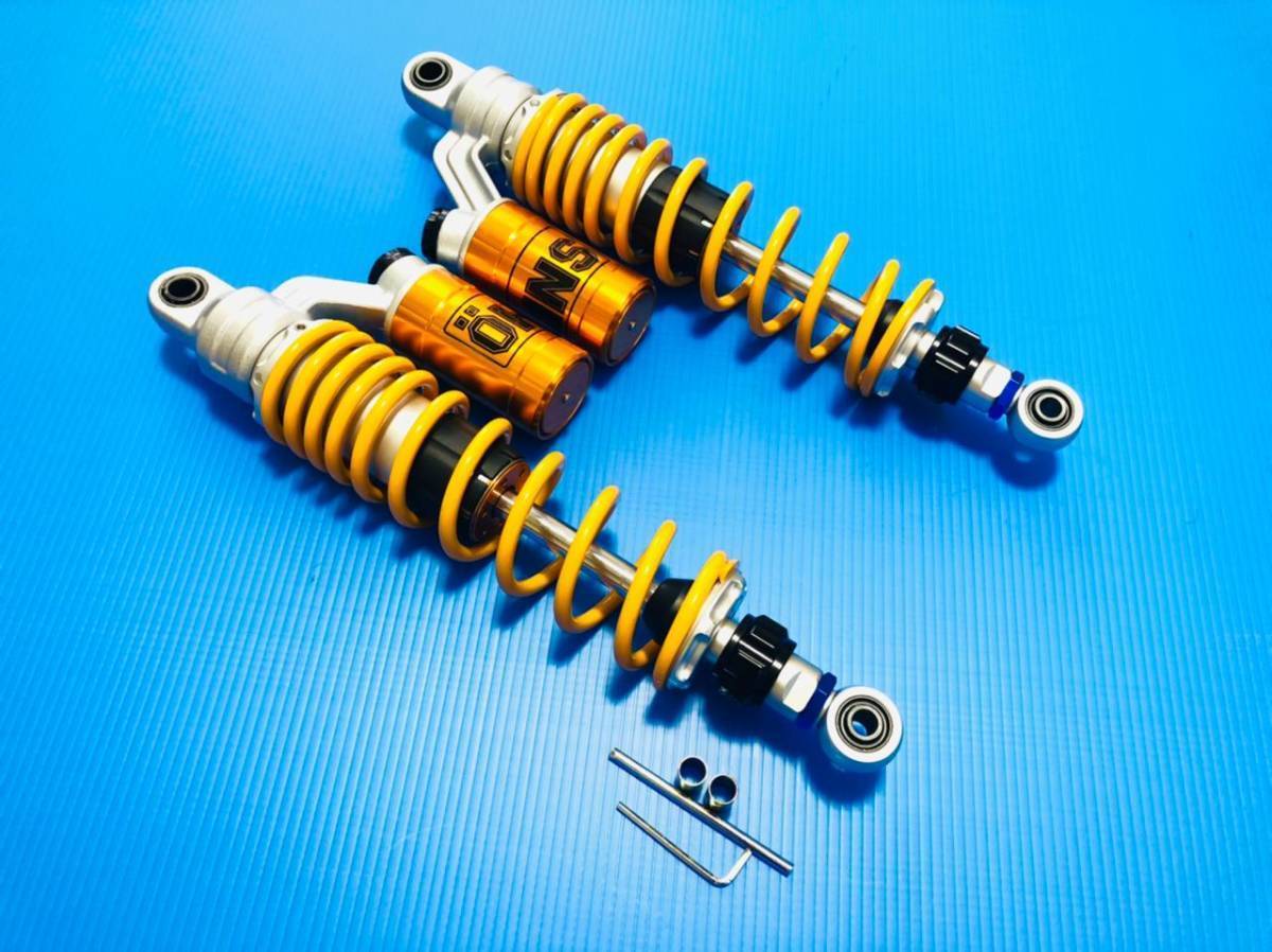 新品【セール 】オーリンズタイプ リアサスペンション 340mm NC39 NC42 CB400FOUR XJR1300R SR400 CB1300SF インパルス400 ゼファー400 3拍卖