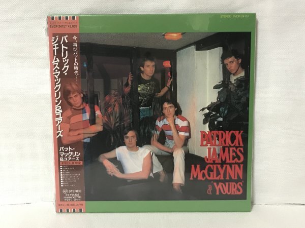 G598 未開封品 パット・マッグリン / パトリック・ジェームス・マッグリン&ユアーズ(初回生産限定盤・紙ジャケット BVCP-24157)拍卖