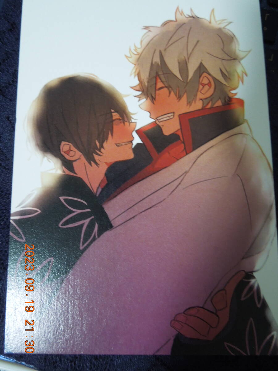 同人 銀魂 銀高縁日 イラストカード ② / 坂田銀時×高杉晋助 プチオンリー / でいじ拍卖