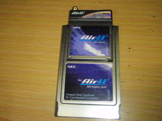 N008-15 NEC製Air-H通信CFカード AH-N401C拍卖