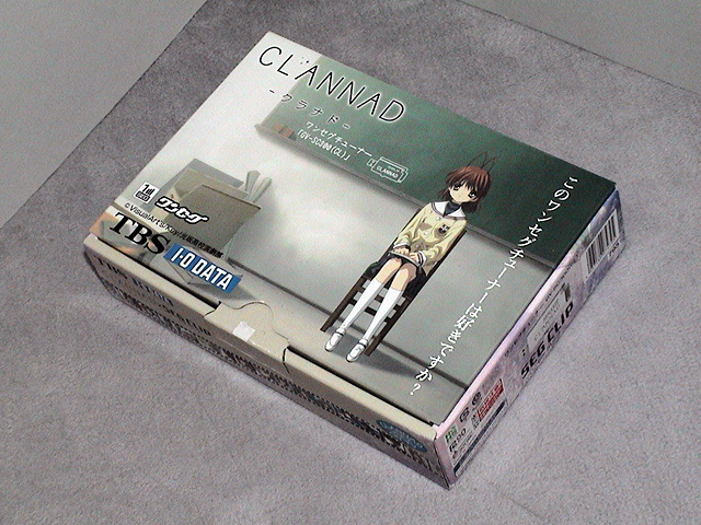 IO-DATA 地上デジタル ワンセグチューナー限定版 GV-SC300CL CLANNAD仕様<新品>TBS 京アニ通販限定版 古河渚 ことみ 風子 杏拍卖