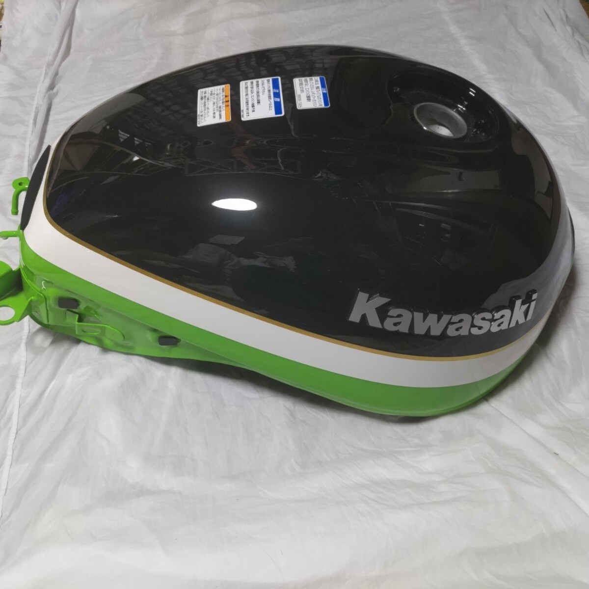 横浜発 Z900RS CAFE 美品 タンク 900rs Kawasaki 900RS ヴィンテージライムエボニー レア 燃料タンク ガソリンタンク 拍卖