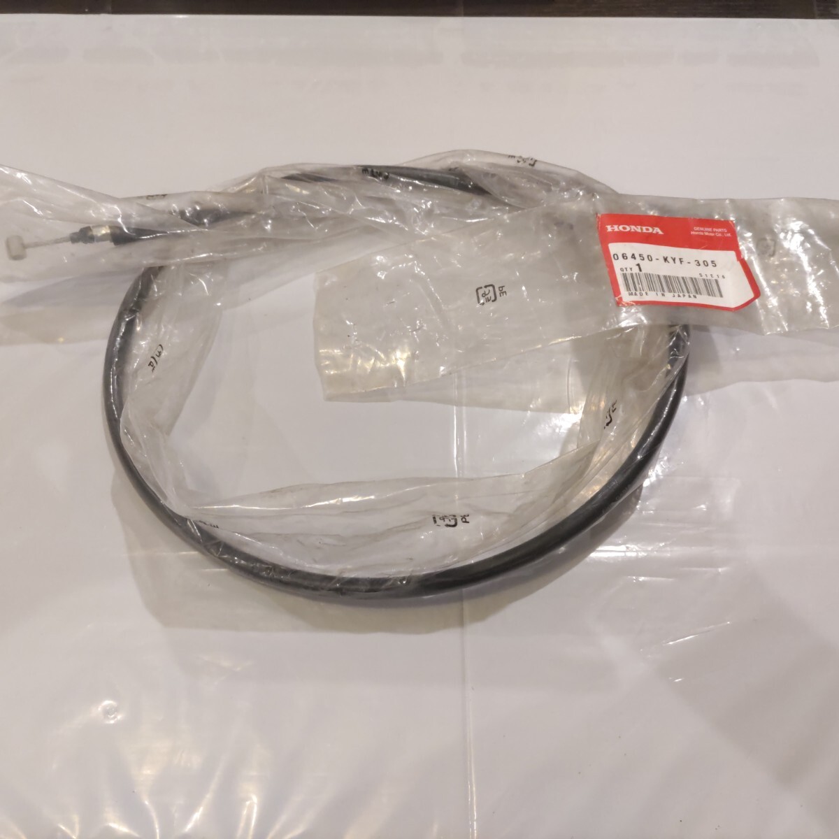 横浜発: ホンダ(Honda)スーパーカブ110プロ フロントブレーキワイヤー 06450-KYF-305 ホンダ 純正 新品 バイク 部品 未使用拍卖