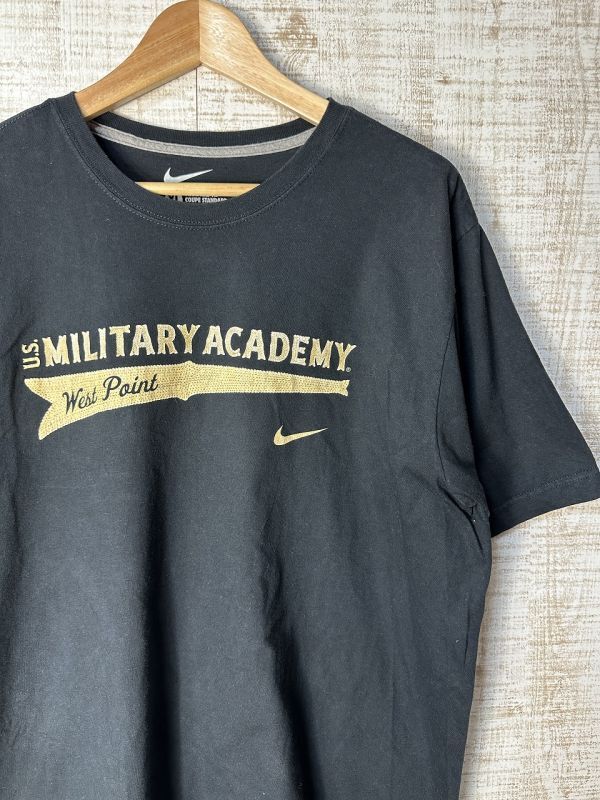 ☆ビッグサイズ US古着 NIKE ナイキ Tシャツ プリント ブラック黒【XL】コットン ◆4646◆拍卖