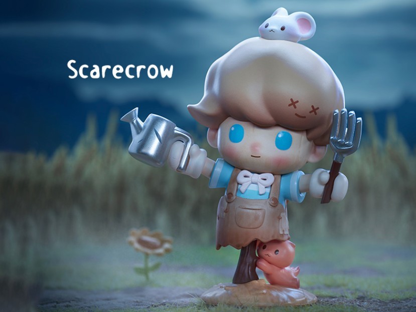 DIMOO No One's Gonna Sleep Tonight シリーズ【ピース】SCARECROW(かかし案山子)税込1650円2023年12月 ポップマート 木偶になった坊や拍卖