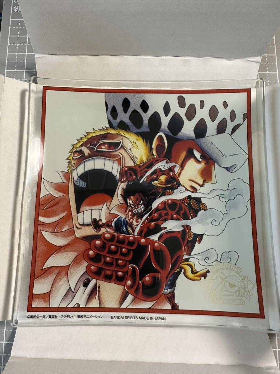 ワンピース 一番くじ 匠ノ系譜 I賞 ガラスプレート ルフィ&トラファルガー・ロー&ドフラミンゴ 開封済み拍卖