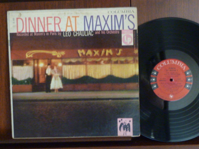 LEO CHAULIAC/DINNER AT MAXIM'S-859 (LP)拍卖