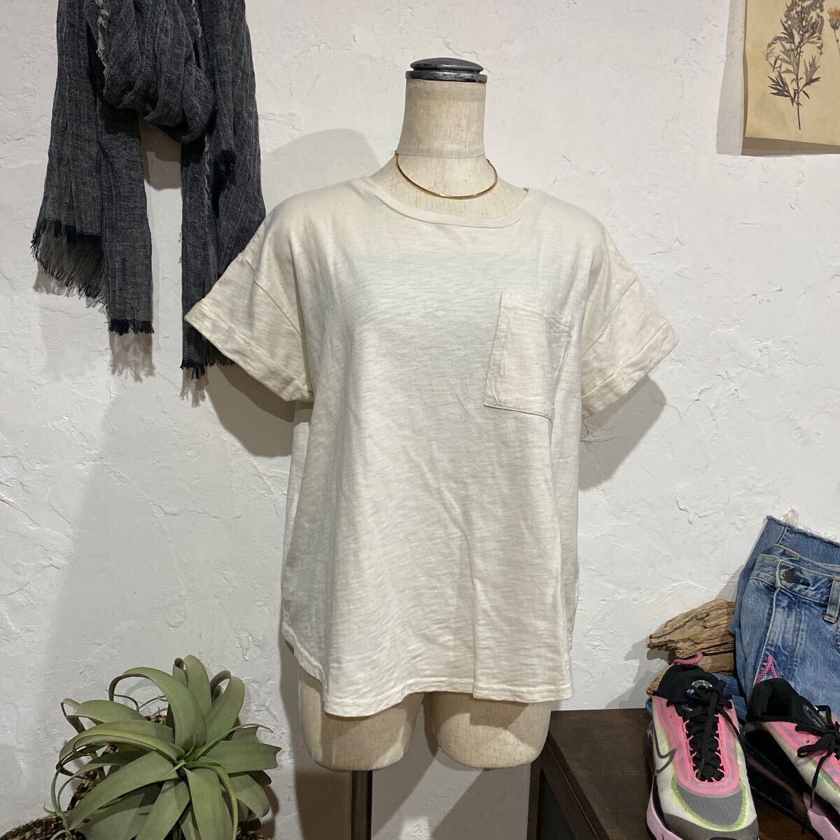 RAY CASSIN (レイカズン) *オーバーシルエットカットソー* Tシャツ/プルオーバー/カットソー/トップス拍卖