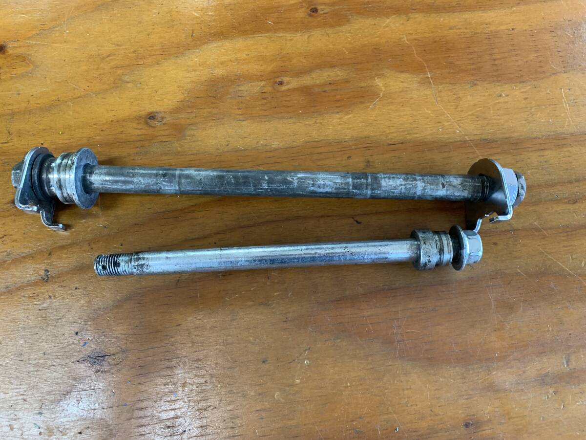 ヤマハ/YAMAHA SRX600 2NX (SRX-6) 純正アクスルシャフトセット :1JK SRX400 1JL拍卖
