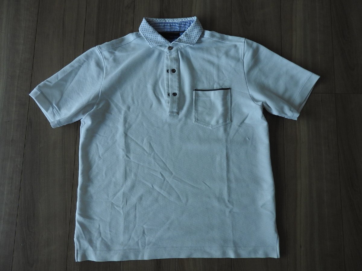 ★☆送料無料/JOSEPH ABBOUD ジョセフアブード ゴルフウェア 半袖 ポロシャツ サイズ LL ☆★拍卖