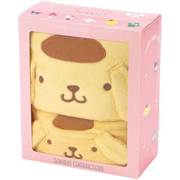 ポムポムプリン 吸水速乾 タオルギフトセット (ヘアドライタオル・バスタオル) サンリオ スケーター拍卖