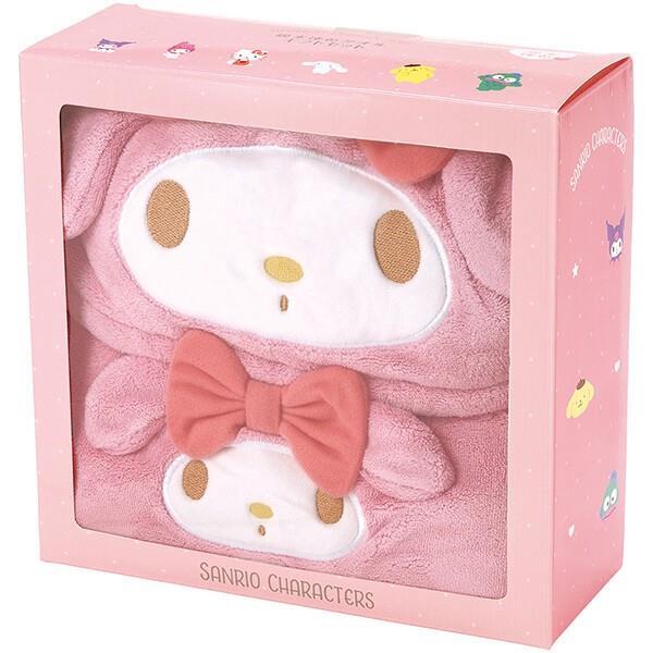 マイメロディ 吸水速乾 タオルギフトセット (ヘアドライタオル・バスポンチョ) サンリオ キャラクター スケーター拍卖