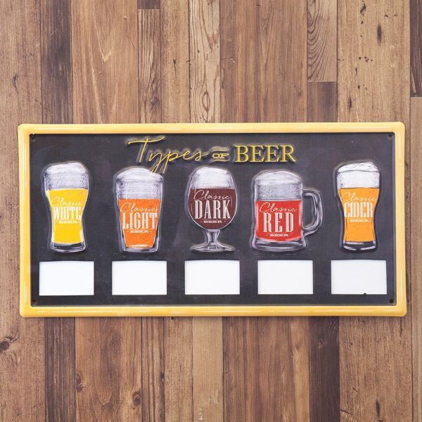 ブリキ看板 エンボスプレート ビール 看板 アメリカンクラシック アメリカン雑貨 インテリア 飾り ディスプレイ拍卖