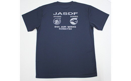 小松基地飛行隊303&306 ドライTシャツ ネイビー サイズM拍卖