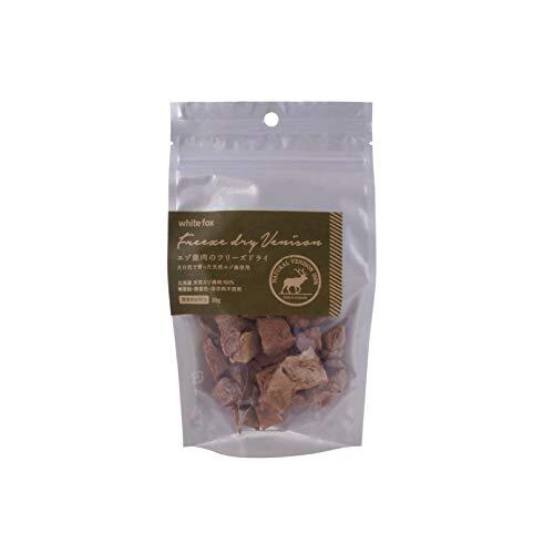 ホワイトフォックス 猫用おやつ エゾ鹿のフリーズドライ 猫用 30g拍卖
