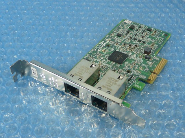 1GMI // NEC N8104-132 (Broadcom BCM5718) Dual Port LAN 1000/100/10Mbps対応 120mmブラケット // NEC Express5800/R120d-1M取外 //在庫7拍卖