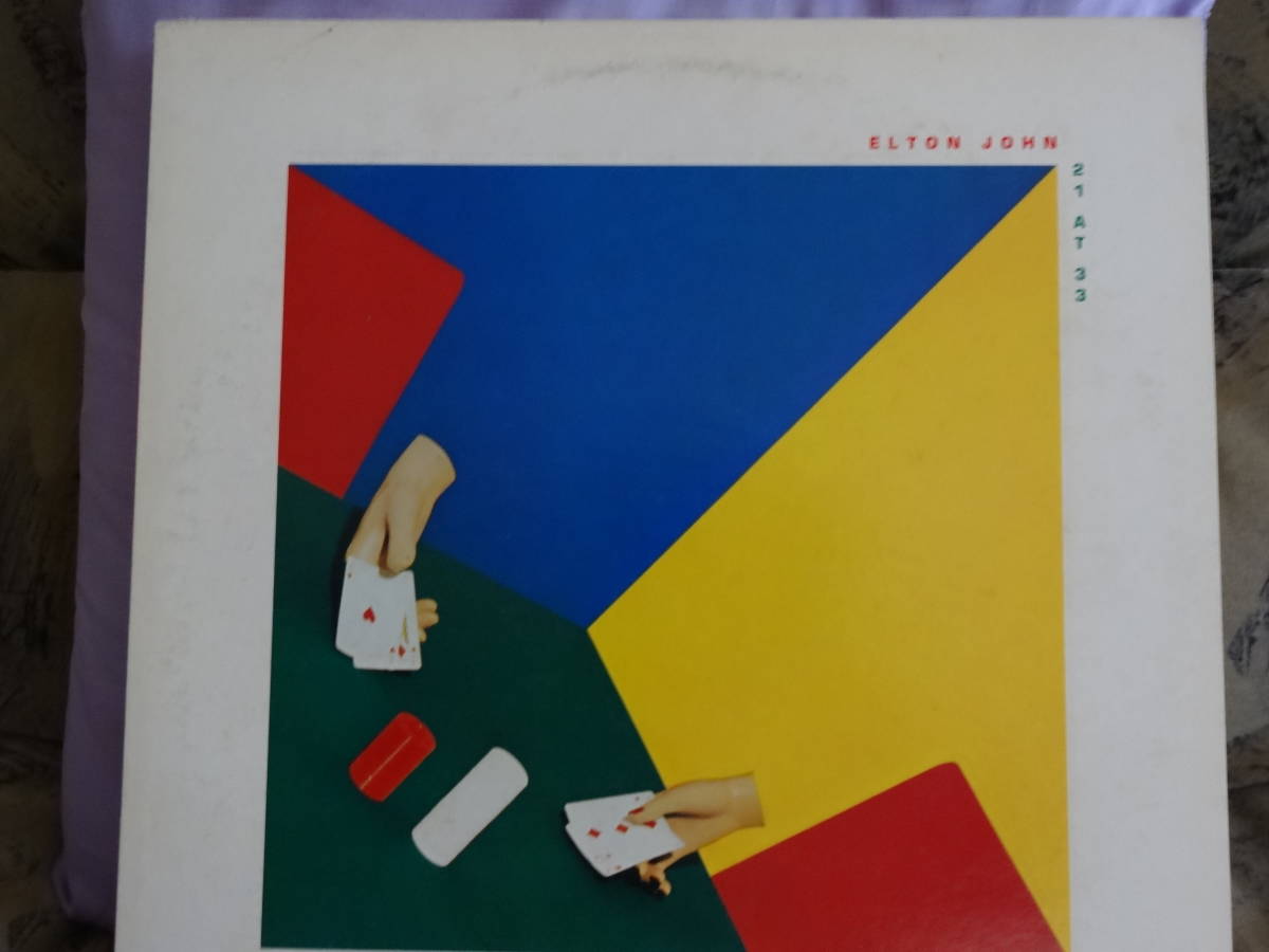 エルトンジョン⑭ 21 AT 33 日本盤 歌詞カードあり リトルジニー拍卖