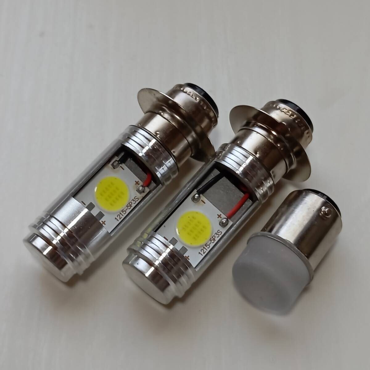 ホンダ ズーマー PH7 LED ヘッドライト Hi/Lo バルブ 2個 S25 テールランプ 1個 バイク用 ホワイト 3個セット拍卖