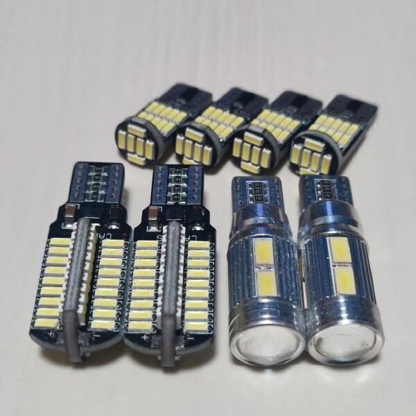 DR17V NV100 クリッパー 超爆光! T10 LED ルームランプ バックランプ ポジション球 ナンバー灯 8個セット 日産 /72/10/26拍卖