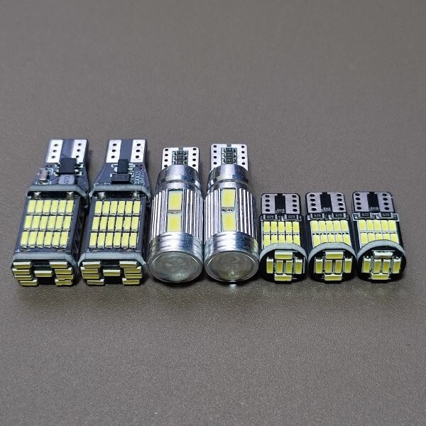 超爆光!NV100 クリッパー DR17V ルームランプ 車内灯セット バックランプ ポジション球 ナンバー灯 7点セット T10 LED 日産 /45/10/26拍卖