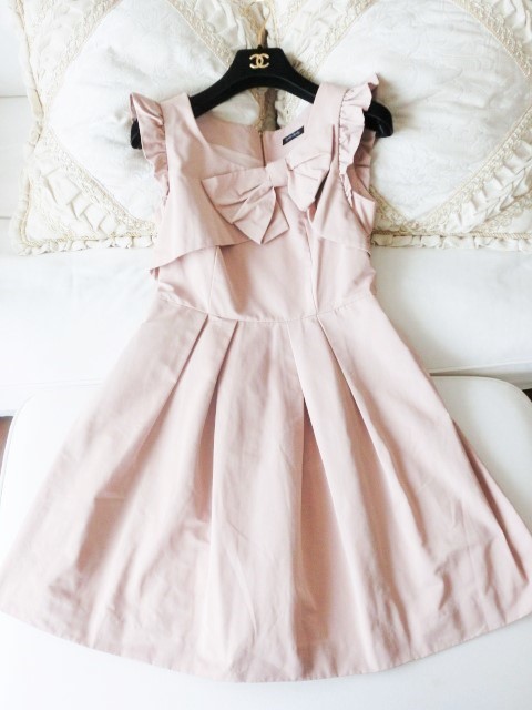 シンシアローリー◆オシャレなリボンワンピース◆サイズ◆サイズ2拍卖