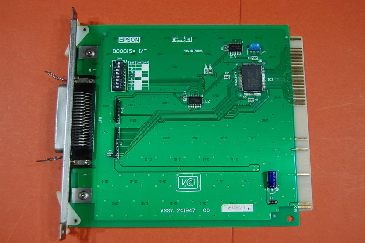 PC98 Cバス用 インターフェースボード EPSON B80815 明細不明 現状渡し ジャンク扱いにて H-044 60821 拍卖