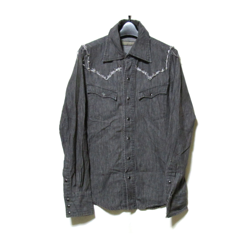 AYUITE アユイテ 「2」 クラッシュスタッズウエスタンシャツ 121274-q拍卖