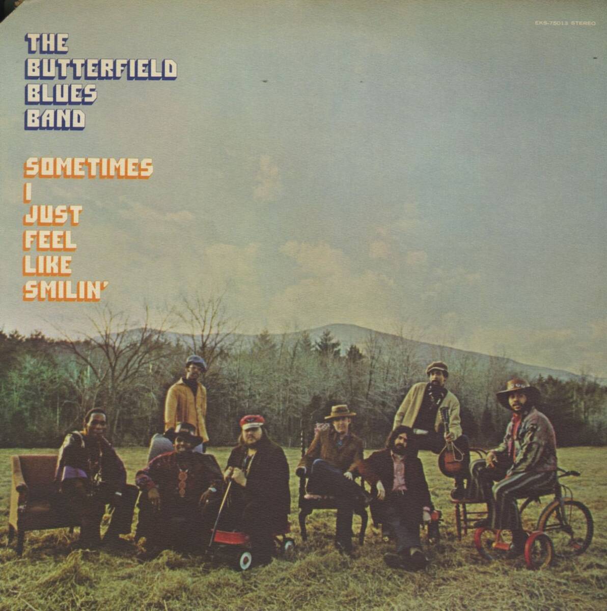 米ElektraオリジLP!STERING刻印 The Butterfield Blues Band / Sometimes I Just Feel Like Smilin' 1971年 EKS-75013 Paul Butterfield拍卖