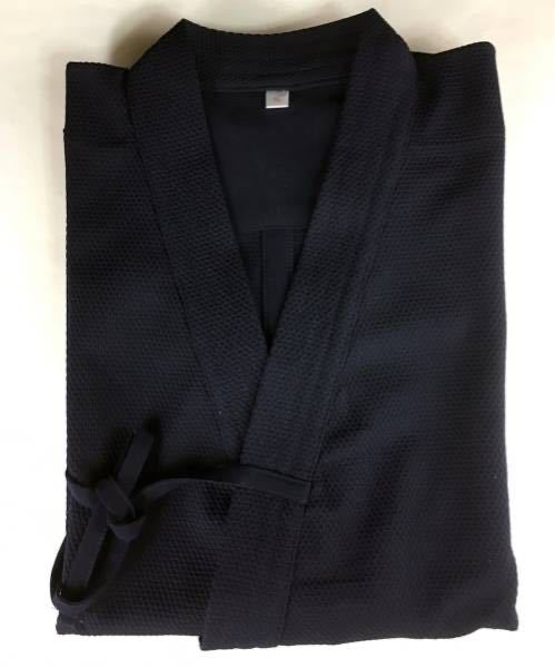 ★新品激安★剣道用 夏用 ジャージ剣道着 1L号 紺色 ネーム刺繍可能拍卖