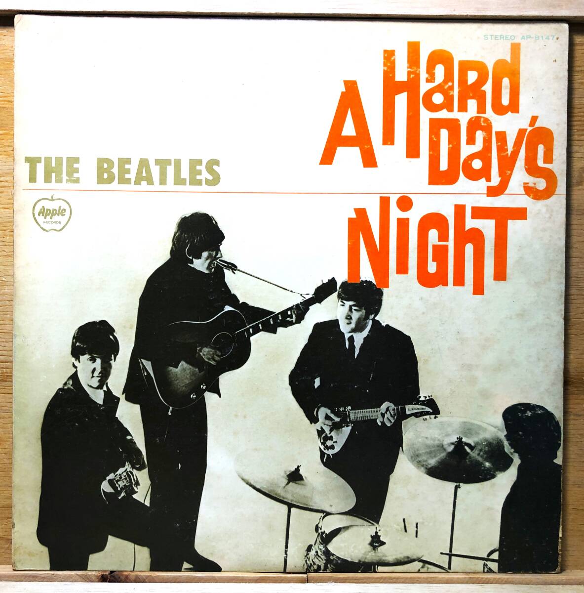 ■8/LP【12805】-【国内盤】BEATLESザ・ビートルズ●A HARD DAY'S NIGHT『ビートルズがやって来るヤァ!ヤァ!ヤァ!』拍卖