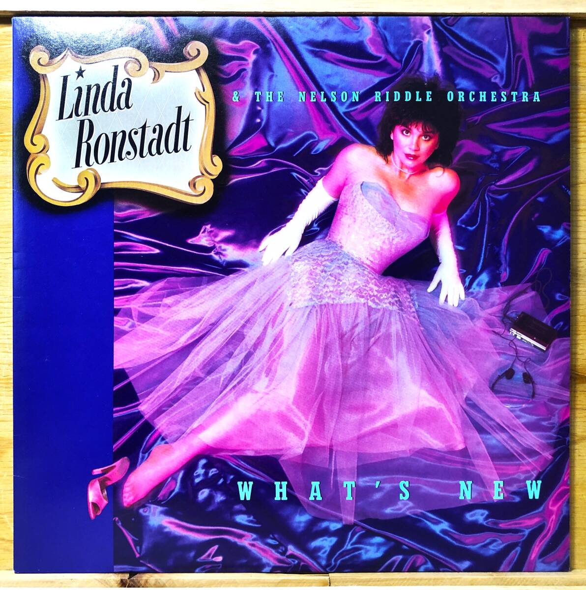 ■8/LP【12801】-【国内盤】 LINDA RONSTADT &Nelson Riddle & His Orchestra● WHAT'S NEW『ホワッツ・ニュー』拍卖
