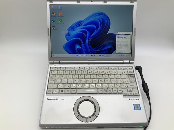 ■ Panasonic Let’s note CF-SZ6RDAVS ■ Core i5-7300U@2.6Ghz/メモリ4GB/SSD128GB/Windows11pro64bit/WPS Office/ノートパソコン【J57】拍卖