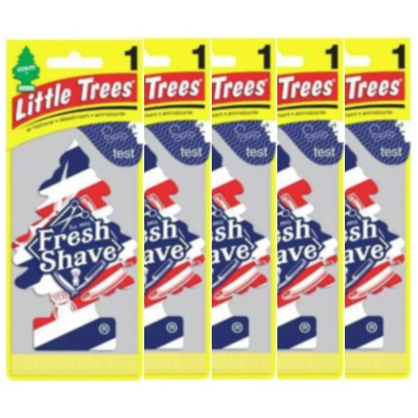 Little Trees リトルツリー エアリフレッシュナー Fresh Shave フレッシュ・シェイブ USDM 5枚セット拍卖