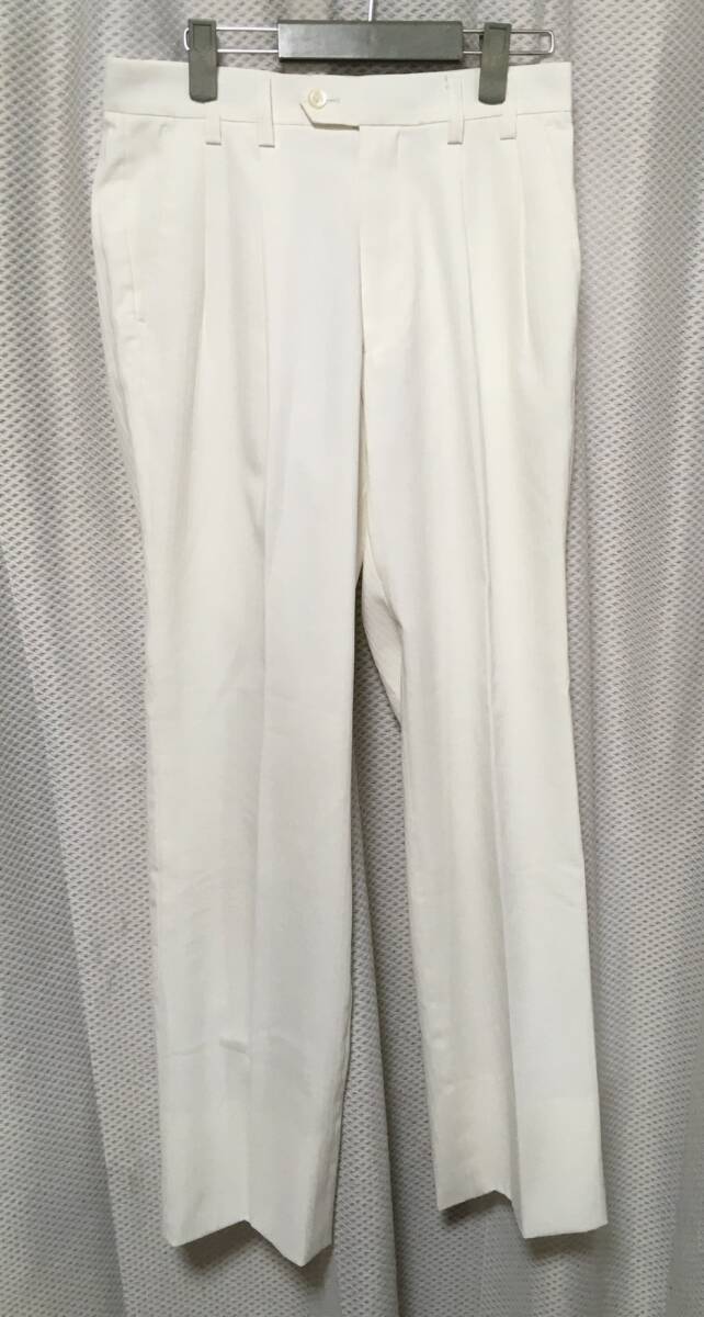 お買い得55/約74-76cm♪♪ツアーステージ ゴルフ ツータック パンツ Used 拍卖