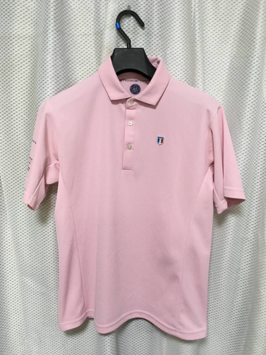 お買い得61/L♪♪efficace homme ゴルフ 半袖ポロシャツ Used 拍卖