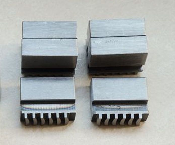 100mm三爪チャック用生爪 2セット 旋盤用生爪100mm 新品 i拍卖