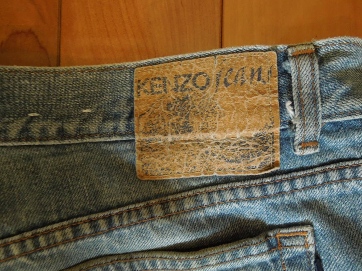 KENZO JEANS 90'sヴィンテージジーンズ W35拍卖
