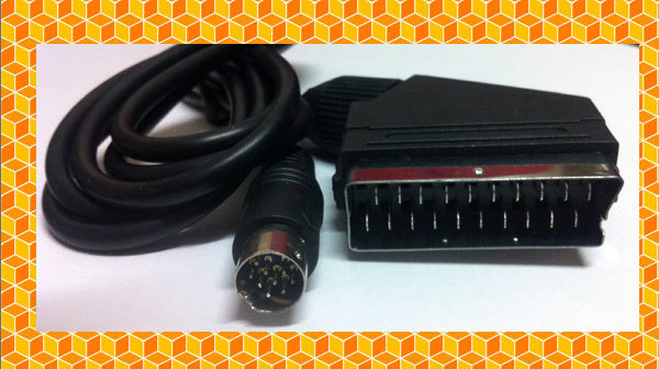 送料無料 SS セガサターン 用 RGB21ピンケーブル ステレオ 新品拍卖